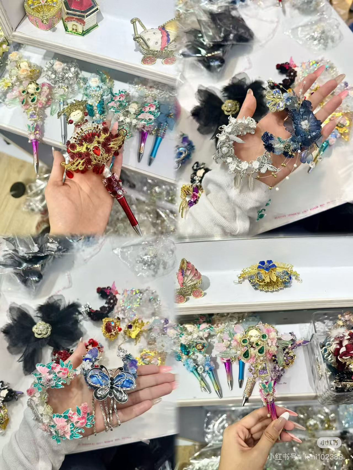 (deposit/Balance Payment)Bling Bling Full Rhinestone Cartoon Key Chain | Cute Handbag Accessory
